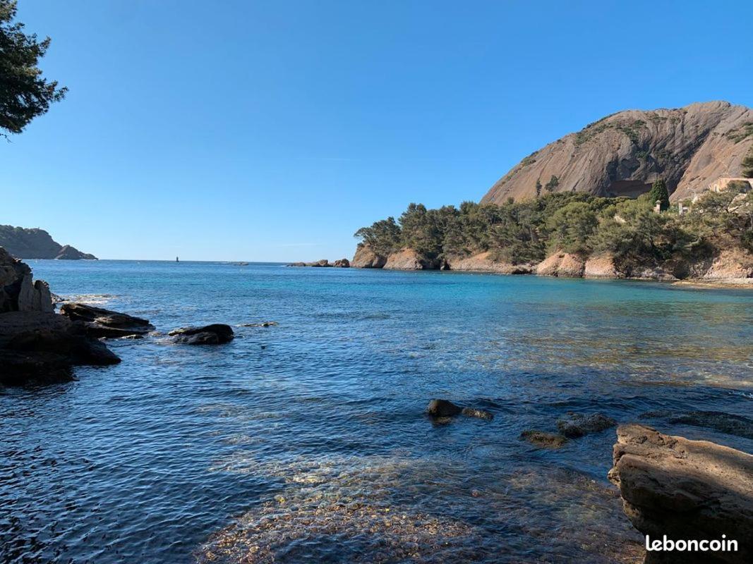 Logement Climatise Avec Jardin Et Parking Pour 2 Personnes En Bord De Plage La Ciotat Exterior photo